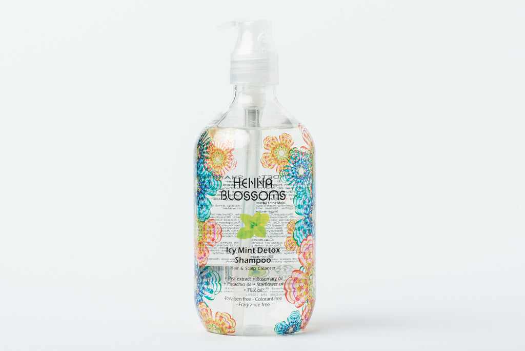 HENNA BLOSSOMS Icy Mint Detox Shampoo